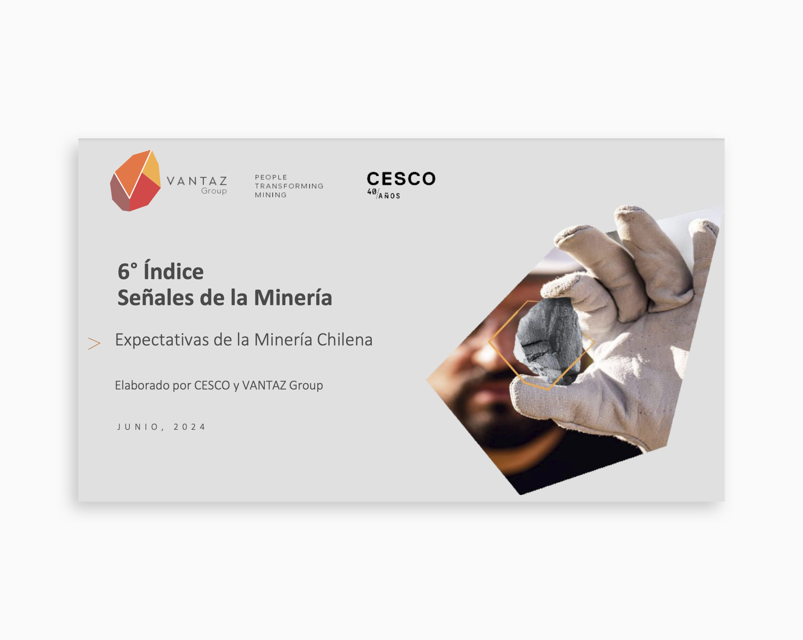 6to Índice Señales de la Minería en Chile